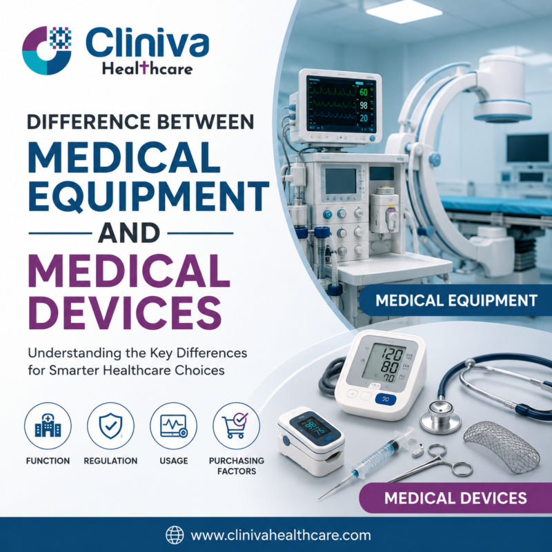 Medical Equipment vs Medical Devices